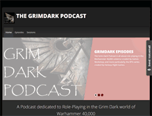 Tablet Screenshot of grimdarkpodcast.com